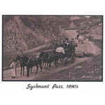 Conwy Archives Greeting Card - Sychnant Pass