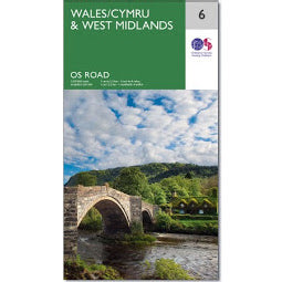 Front Cover of OS Map for Wales and West Midlands