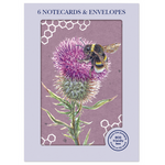 RSPB 'In the Wild' Bee and Thistle Notelets