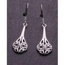 Celtic Earrings (Small) Sterling Silver